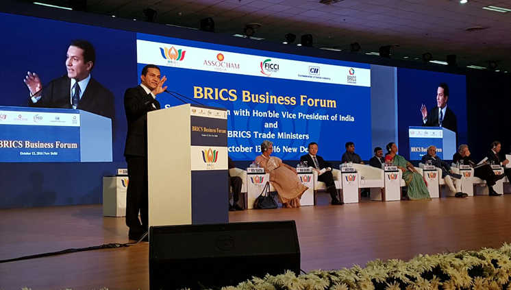 Presidente da Inspur, Peter Sun, participa da cerimônia de abertura do Fórum Empresarial do BRICS de 2017