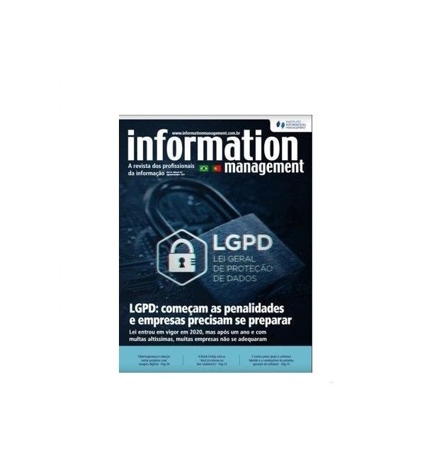 LGPD é matéria de Capa da edição 101 da Revista Information Management