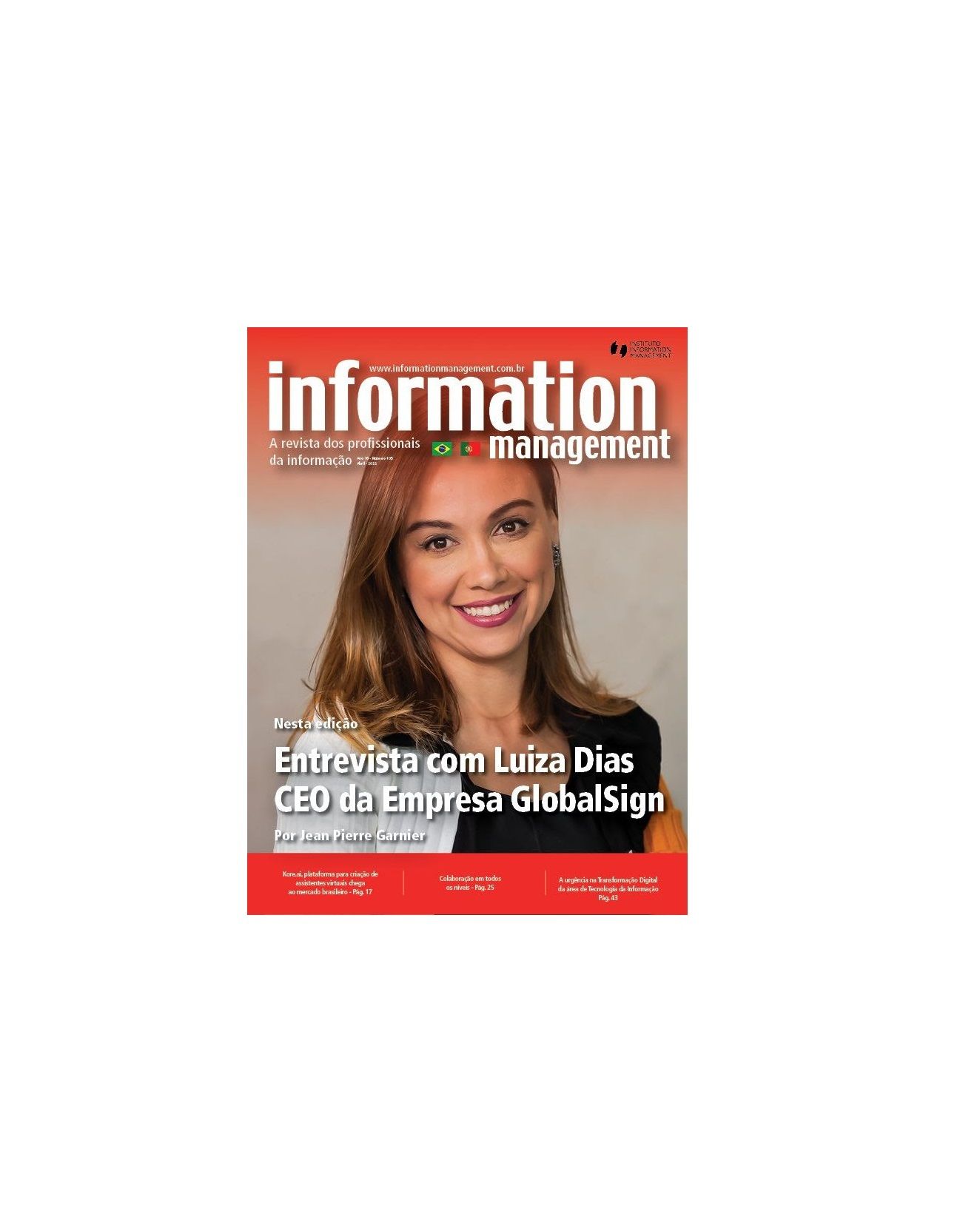 Chegou a edição 105 da Revista Information Management
