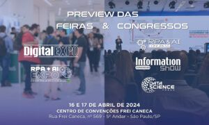 MAIOR EVENTO PRESENCIAL de Tecnologia, IA e Automação do Brasil com o INSTITUTO INFORMATION MANAGEMENT